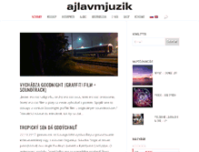 Tablet Screenshot of ajlavmjuzik.com